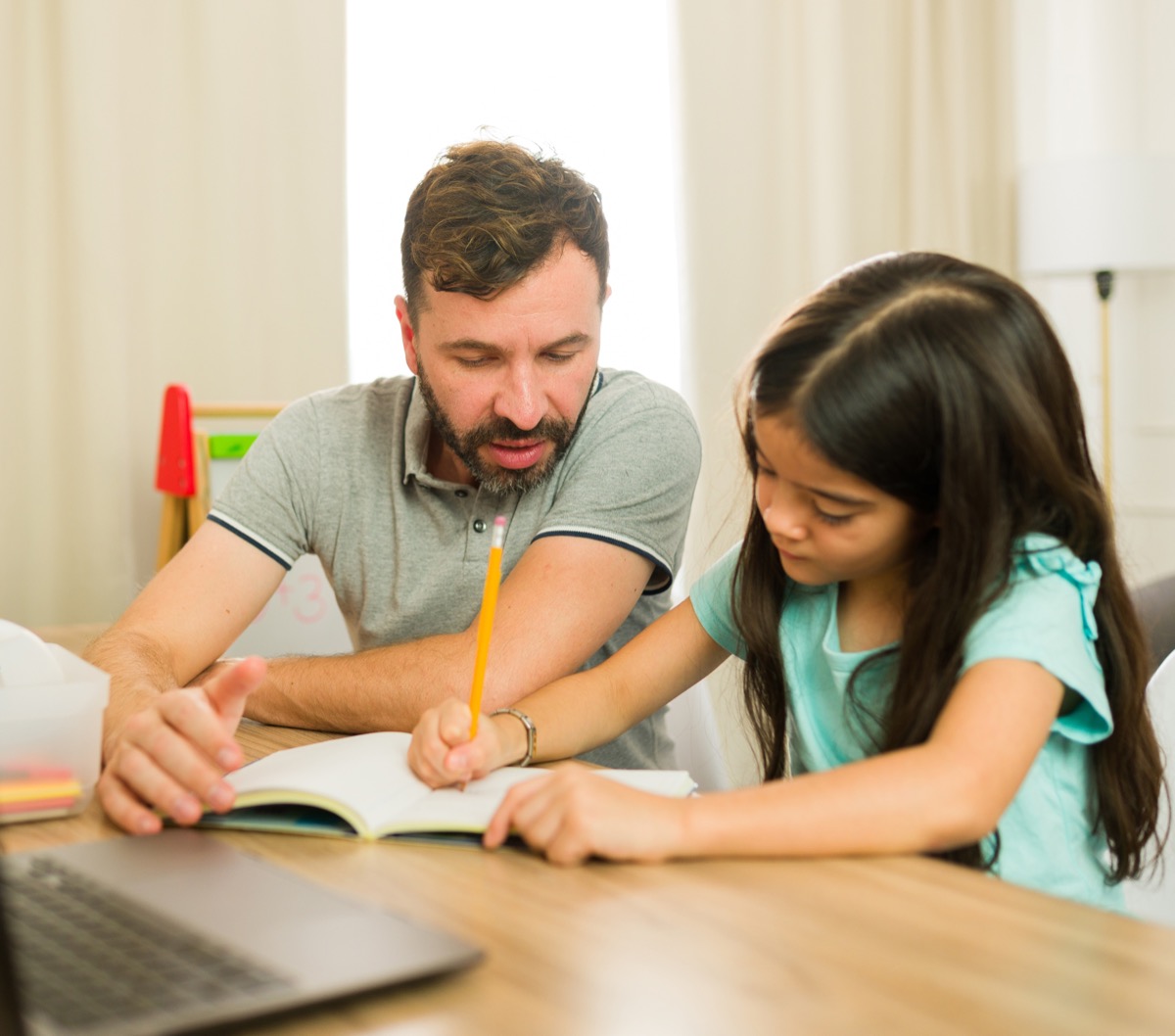 Homeschool families learning together
